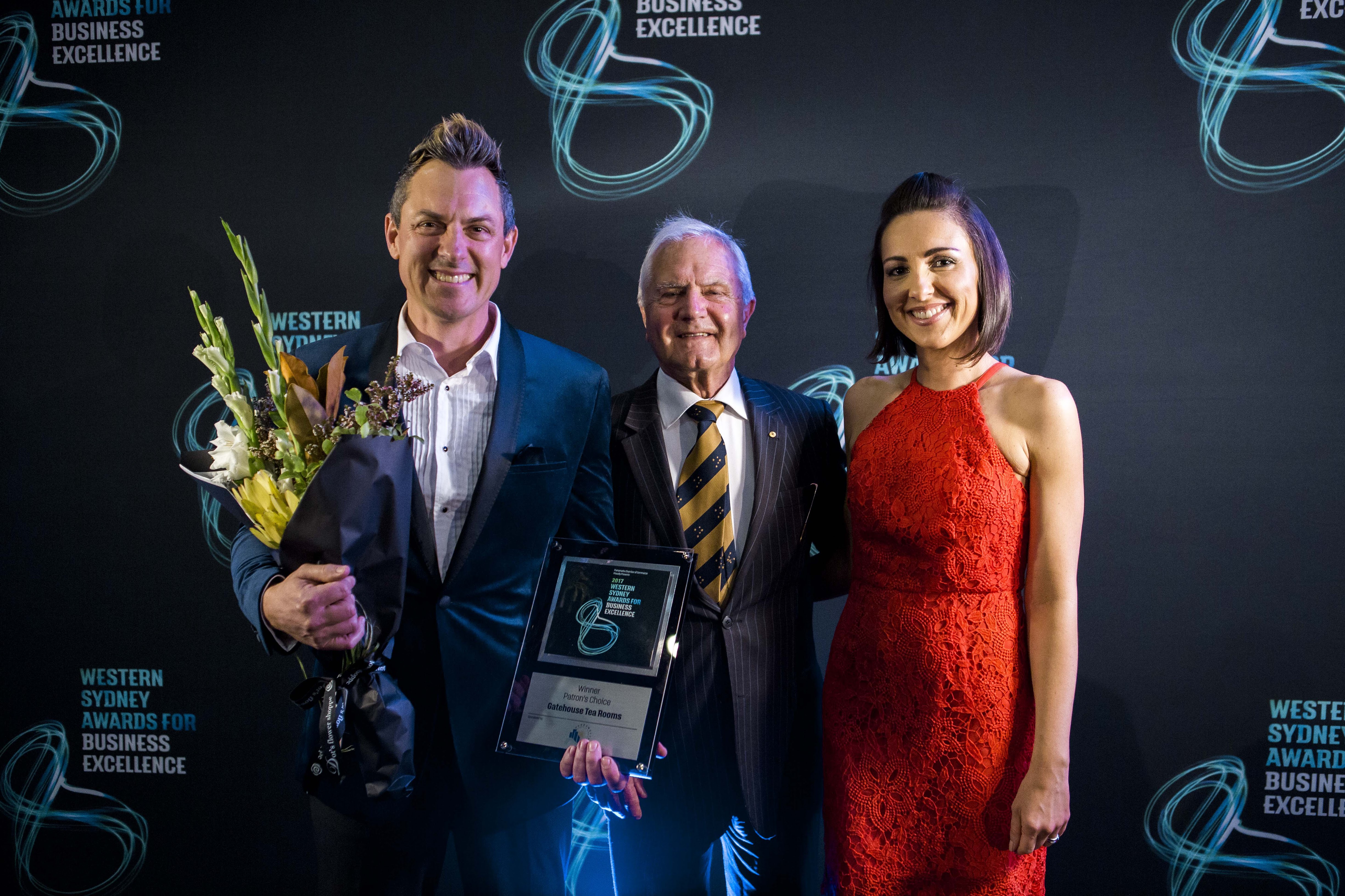 WESTERN SYDNEY AWARDS FOR BUSINESS EXCELLENCE, WINNER OF PATRON'S CHOICE AWARD FOR OUTSTANDING BUSINESS ACHIEVEMENT 2017